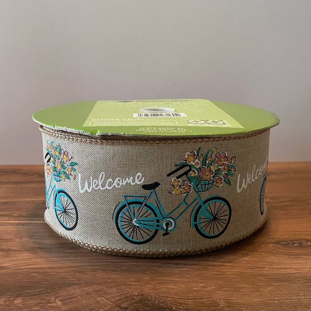 Members Mark Blue Bicycle Welcome Ribbon - Picture 3 of 6
